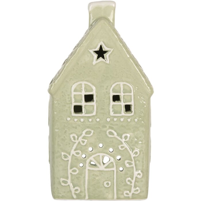 Clayre & Eef Sviečnik Dom 11x9x21 cm
