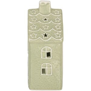 Clayre & Eef Sviečnik Dom 11x9x21 cm