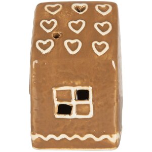 Clayre & Eef 6CE2337 Dekoračný dom s LED 8x6x10 cm