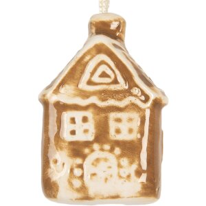 Clayre & Eef Záves Domček 4x4x7 cm