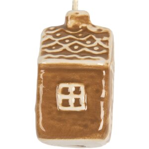 Clayre & Eef Záves Domček 4x4x7 cm