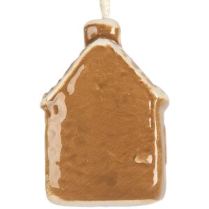 Clayre & Eef Záves Domček 4x4x7 cm