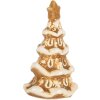 Clayre & Eef 6CE2347 Vianočný stromček dekorácia 6x5x9 cm