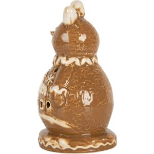 Clayre & Eef Snehuliak dekorácia 9x7x13 cm