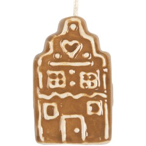 Clayre & Eef Záves Dom 4x4x6 cm