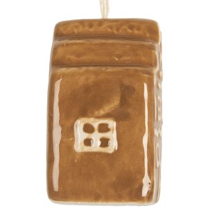 Clayre & Eef Záves Dom 4x4x6 cm