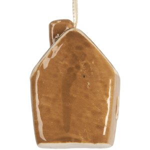 Clayre & Eef Dekoračný záves Domček 4x4x6 cm