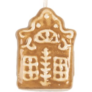 Clayre & Eef Dekoračný záves Domček...