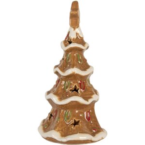 Clayre & Eef 6CE2362 Vianočný stromček svietnik 11x8x17 cm