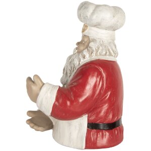 Clayre & Eef Držiak na fľaše Santa Claus 25x25x35 cm