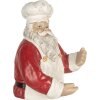 Clayre & Eef Držiak na fľaše Santa Claus 25x25x35 cm