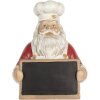 Clayre & Eef 6PR5751 Vianočná dekorácia Santa Claus 24x16x30 cm