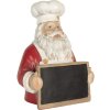 Clayre & Eef 6PR5751 Vianočná dekorácia Santa Claus 24x16x30 cm