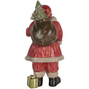 Clayre & Eef 6PR5754 Dekorácia Santa Claus 21x19x40 cm