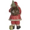 Clayre & Eef 6PR5754 Dekorácia Santa Claus 21x19x40 cm