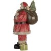 Clayre & Eef 6PR5754 Dekorácia Santa Claus 21x19x40 cm