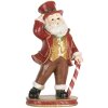 Clayre & Eef 6PR5755 Vianočný Santa Claus 12x9x21 cm