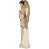 Clayre & Eef 6PR5756 Dekoračný Anjel 23x12x47 cm