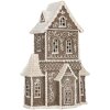 Clayre & Eef Dekoračný domček s LED 23x11x33 cm