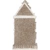 Clayre & Eef Dekoračný domček s LED 17x15x35 cm