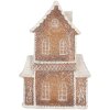 Clayre & Eef Dekoračný domček s LED 16x8x23 cm