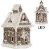 Clayre & Eef 6PR5810 Dom s LED osvetlením 13x12x20 cm