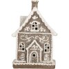 Clayre & Eef Dekoračný domček s LED 16x10x23 cm