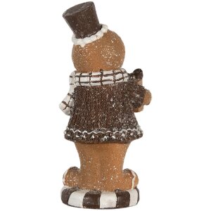 Dekorácia Perníková figúrka 9x8x20 cm Clayre & Eef
