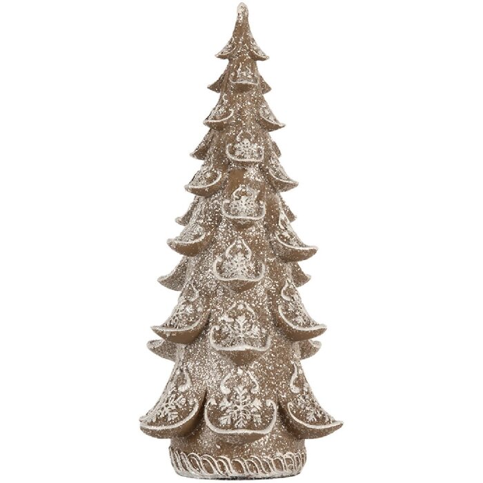 Clayre & Eef 6PR5818 Dekorácia Vianočný stromček 12x12x25 cm