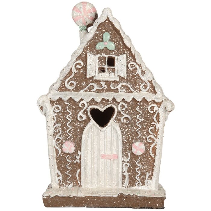 Clayre & Eef 6PR5820 Domček s LED 14x9x21 cm