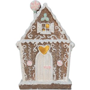 Clayre & Eef 6PR5820 Domček s LED 14x9x21 cm