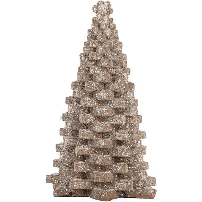 Clayre & Eef Vianočný stromček 15x15x25 cm