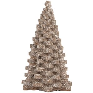 Clayre & Eef Vianočný stromček 15x15x25 cm