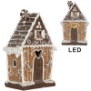 Clayre & Eef 6PR5822 Dekoračný domček s LED 14x9x21 cm
