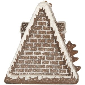 Clayre & Eef 6PR5824 Dekoračný domček s LED 17x10x18 cm