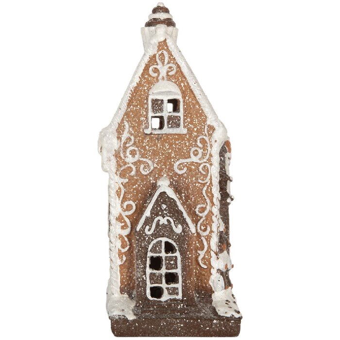 Clayre & Eef Dekoračný dom s LED 15x9x20 cm