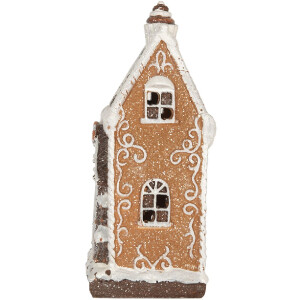 Clayre & Eef Dekoračný dom s LED 15x9x20 cm