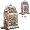 Clayre & Eef Dekoračný dom s LED 15x9x20 cm