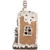 Clayre & Eef Dekoračný domček s LED 18x10x19 cm