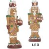 Clayre & Eef Luskáčik s LED 13x10x31 cm - Vianočná dekorácia