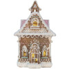 Clayre & Eef 6PR5833 Dekoratívny dom s LED 16x15x25 cm