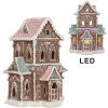 Clayre & Eef Dekoračný dom s LED 15x12x20 cm