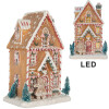 Clayre & Eef Dekorácia Dom s LED 17x12x25 cm