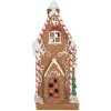 Clayre & Eef Dekoračný domček s LED 15x9x20 cm