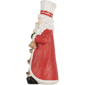 Clayre & Eef Dekorácia Santa Claus 15x11x25 cm