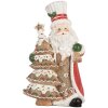 Clayre & Eef Dekorácia Santa Claus 15x11x25 cm