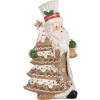 Clayre & Eef Dekorácia Santa Claus 15x11x25 cm