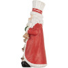 Clayre & Eef Dekorácia Santa Claus 15x11x25 cm