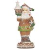 Clayre & Eef Santa Claus s LED 15x13x32 cm