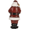 Clayre & Eef Dekorácia Santa Claus s tortou 10x10x21 cm